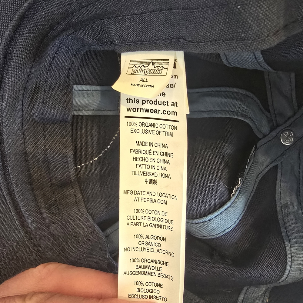 Patagonia Blue Organic Cotton Cap - Picture 2 of 3